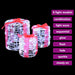 Decorație cutie de cadou 3 pcs Alb rece 20 x 20 x 21 cm Acril - WALTI WALTI