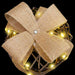 Decorațiune Cutie Cadou 3 buc. Alb cald 20 x 20 x 20 cm Ratan - WALTI WALTI