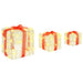 Cutie cadou cu 60 LED 3 pcs Alb cald 20 x 20 x 20 cm Acril - WALTI WALTI