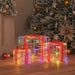Cutie cadou cu 60 LED 3 pcs Multicolour 20 x 20 x 20 cm Acril - WALTI WALTI