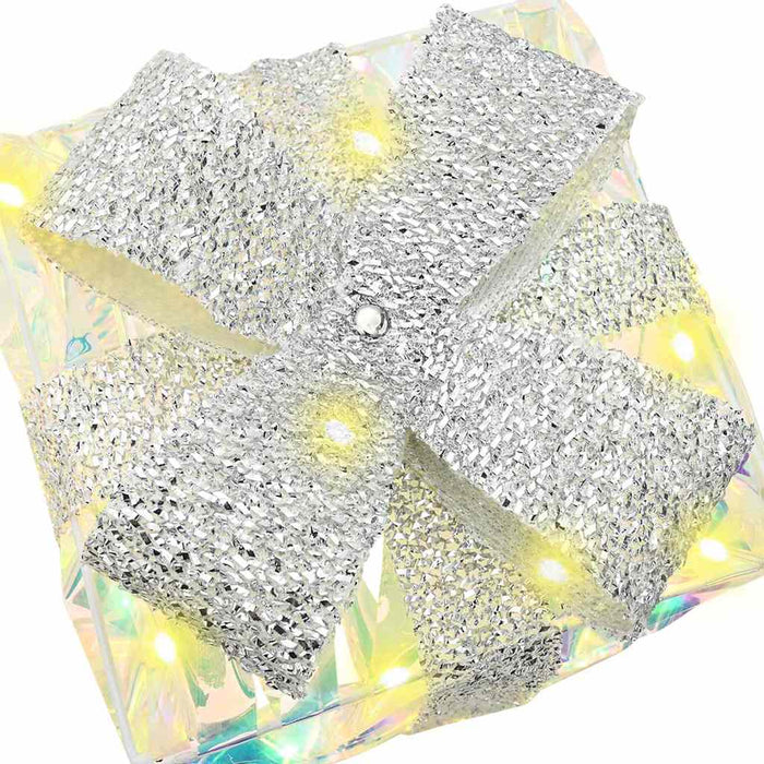 Cutie cadou cu 60 LED 3 pcs Alb cald 20 x 20 x 20 cm PET - WALTI WALTI