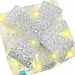 Cutie cadou cu 60 LED 3 pcs Alb cald 20 x 20 x 20 cm PET - WALTI WALTI