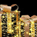 Cutie cadou cu 60 LED 3 pcs Alb cald 20 x 20 x 20 cm PET - WALTI WALTI
