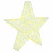 Stea 3D cu 50 LED Alb cald 55 x 53.5 x 10 cm Acril - WALTI WALTI