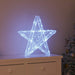 Stea 3D cu 50 LED Alb rece 55 x 53.5 x 10 cm Acril - WALTI WALTI