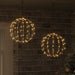 Bola cu 192 LED 2 pcs Alb cald 30 x 30 x 32 cm Metal - WALTI WALTI