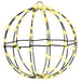 Bola cu 192 LED 2 pcs Alb cald 30 x 30 x 32 cm Metal - WALTI WALTI