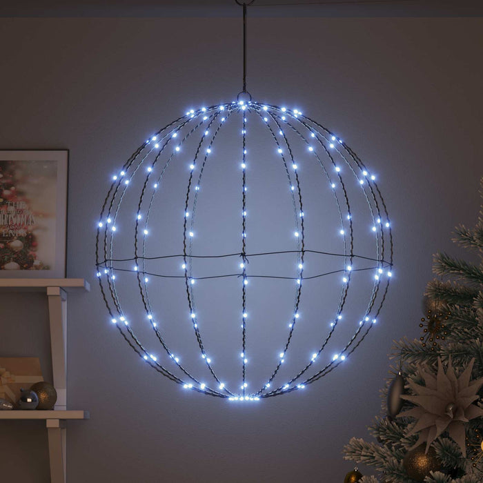 Bola Alb rece 60 x 60 x 62 cm Metal 192 LED-uri WALTI
