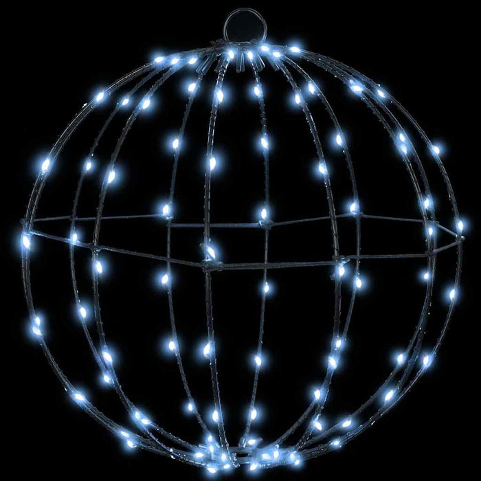 Bola 2 buc. Alb rece 30 x 30 x 32 cm Metal 192 LED-uri WALTI