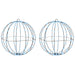 Bola 2 buc. Alb rece 50 x 50 x 52 cm Metal 320 LED-uri - WALTI WALTI