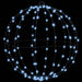Bola 2 buc. Alb rece 50 x 50 x 52 cm Metal 320 LED-uri - WALTI WALTI