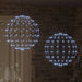 Bola 2 buc. Alb rece 60 x 60 x 62 cm Metal 384 LED-uri - WALTI WALTI