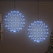 Bola 2 buc. Alb rece 60 x 60 x 62 cm Metal 384 LED-uri - WALTI WALTI