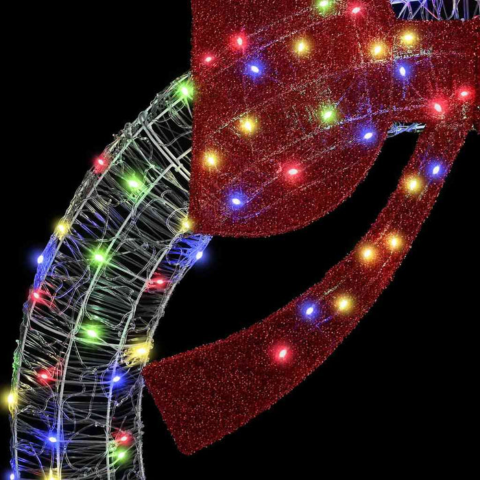 Coroană cu lumini cu bandă LED Multicolour 75 cm Acril - WALTI WALTI