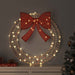 Coroană cu 60 LED Alb cald 76 x 76 x 8 cm PET - WALTI WALTI