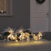 Reni LED cu 60 LED 3 pcs Alb cald PET - WALTI WALTI