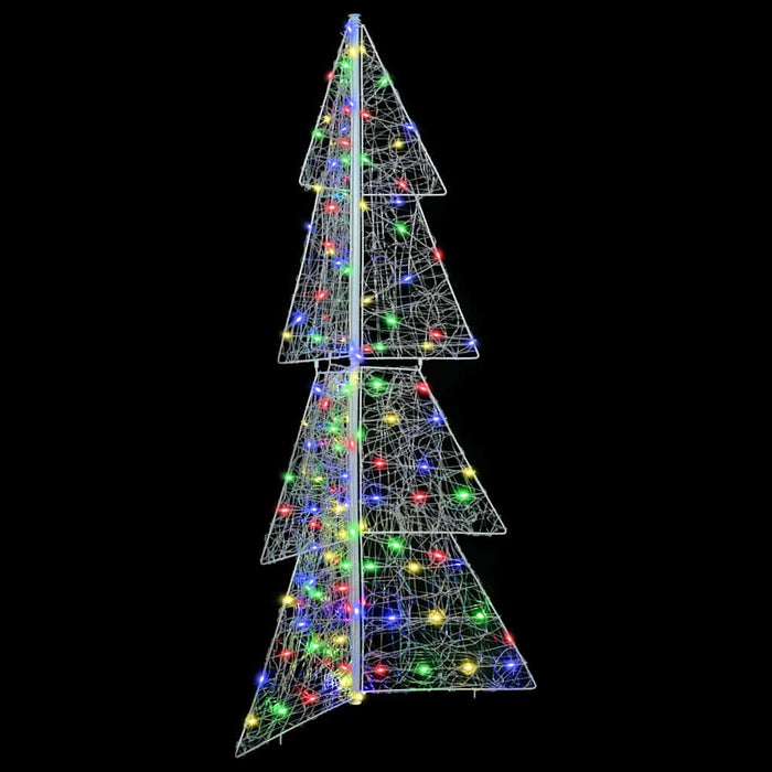 Brad de Crăciun cu 160 LED Multicolour 150 cm Acril - WALTI WALTI