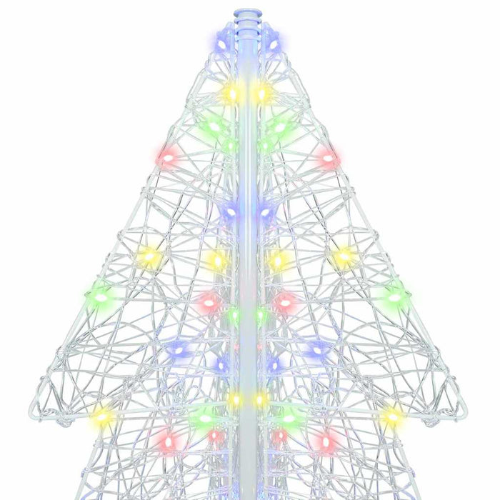 Brad de Crăciun cu 240 LED Multicolour 180 cm Acril - WALTI WALTI