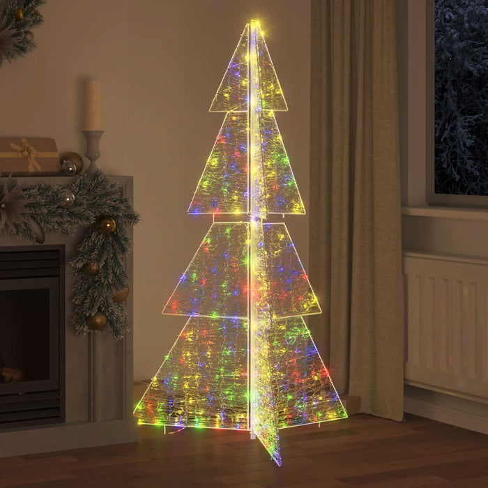 Brad de Crăciun cu 240 LED Multicolour 180 cm Acril - WALTI WALTI