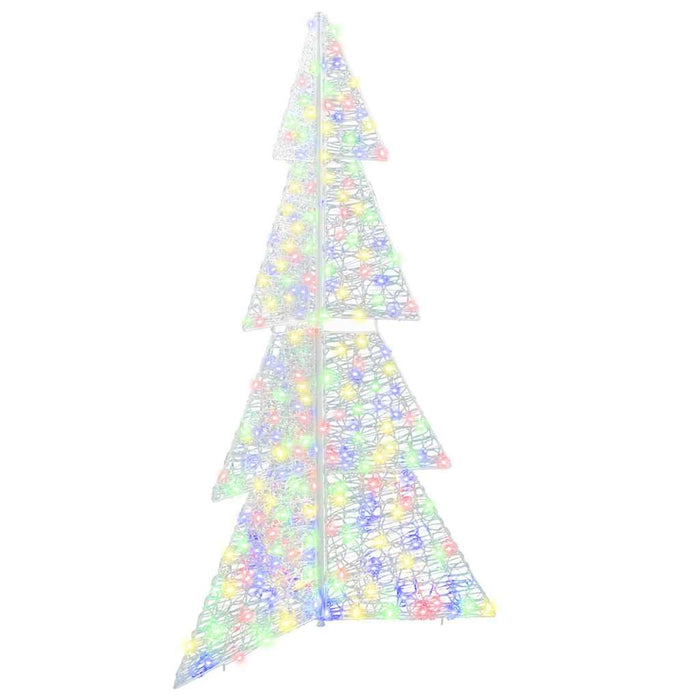 Brad de Crăciun cu 240 LED Multicolour 180 cm Acril - WALTI WALTI