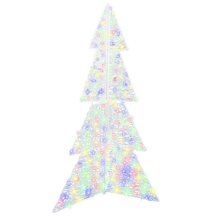 Brad de Crăciun cu 240 LED Multicolour 180 cm Acril - WALTI WALTI