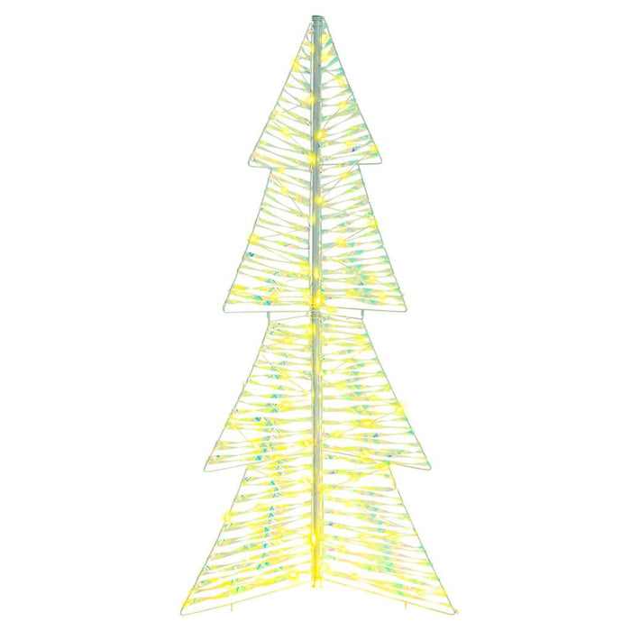 Brad de Crăciun cu 160 LED Alb cald 150 cm PET - WALTI WALTI