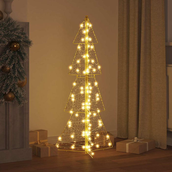 Brad de Crăciun cu 100 LED Alb cald 120 cm PET - WALTI WALTI