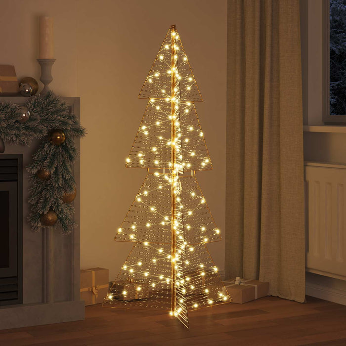 Brad de Crăciun cu 160 LED Alb cald 150 cm PET - WALTI WALTI