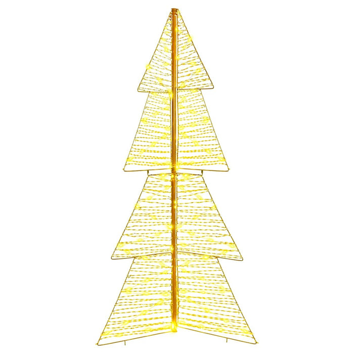Brad de Crăciun cu 160 LED Alb cald 150 cm PET - WALTI WALTI