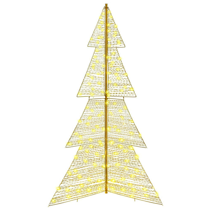 Brad de Crăciun cu 240 LED Alb cald 180 cm PET - WALTI WALTI