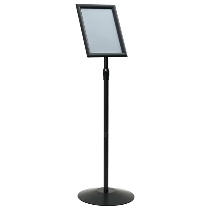 Suport poster tip pedestal Argintiu a3 PVC și Oțel - WALTI WALTI