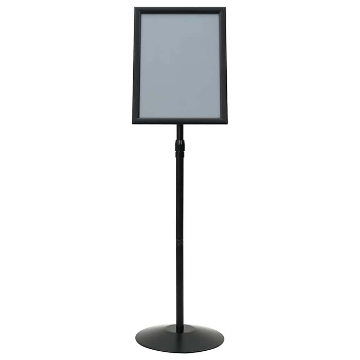 Suport poster tip pedestal Argintiu a3 PVC și Oțel - WALTI WALTI