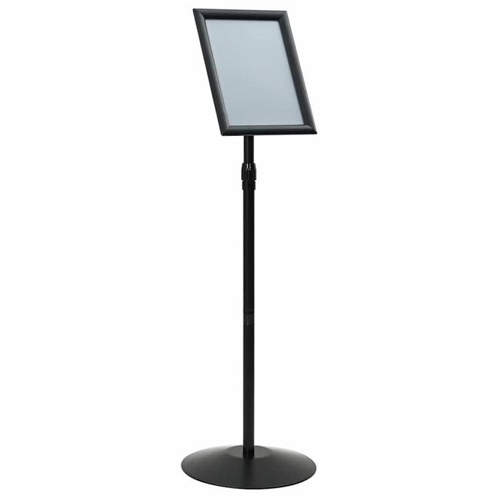 Suport poster tip pedestal Argintiu a4 PVC și Oțel - WALTI WALTI