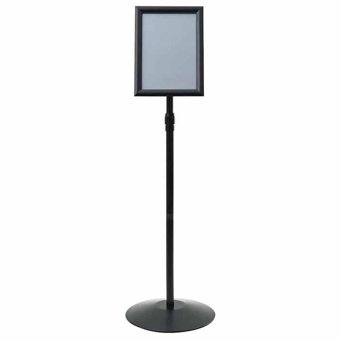 Suport poster tip pedestal Argintiu a4 PVC și Oțel - WALTI WALTI