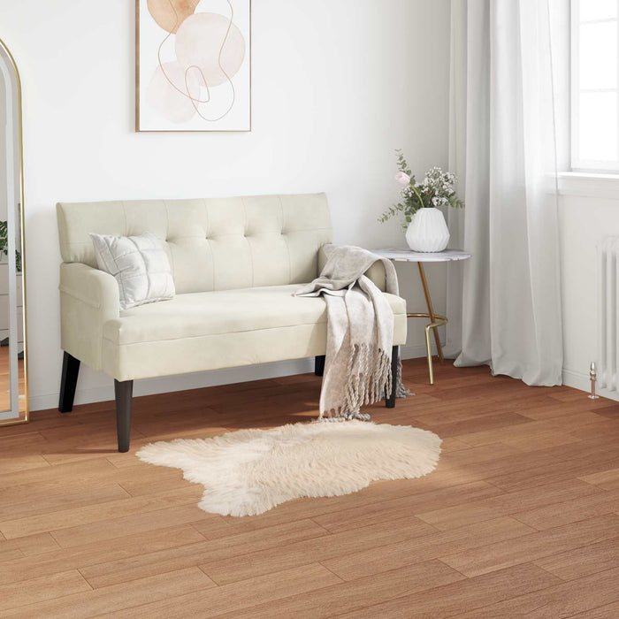 Covor din Lână Faux Tafalla Bej 60 x 90 cm Poliester - WALTI WALTI