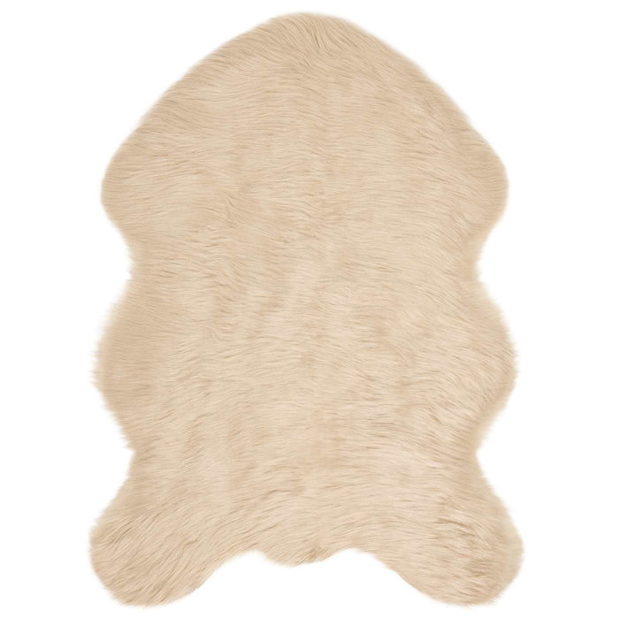 Covor din Lână Faux Tafalla Bej 60 x 90 cm Poliester - WALTI WALTI