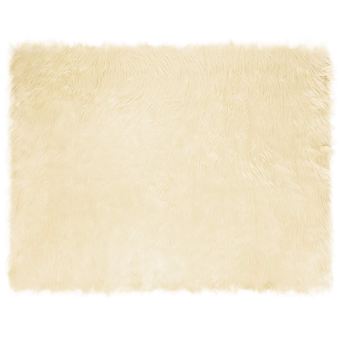 Covor din Lână Faux Tafalla Crem 240 x 340 cm Poliester - WALTI WALTI