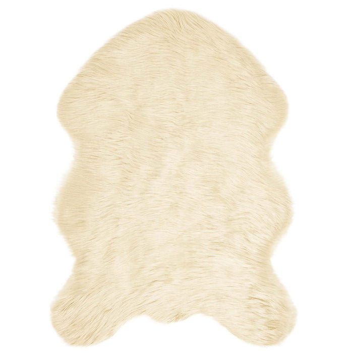 Covor din Lână Faux Tafalla Crem 60 x 90 cm Poliester - WALTI WALTI