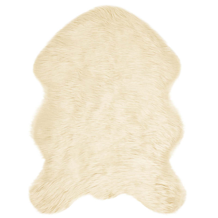 Covor din Lână Faux Tafalla Crem 80 x 120 cm Poliester - WALTI WALTI