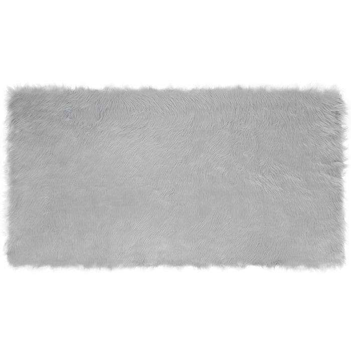 Covor din Lână Faux Tafalla Gri 80 x 150 cm Poliester - WALTI WALTI