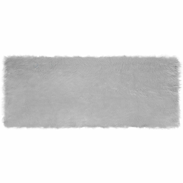 Covor din Lână Faux Tafalla Gri 80 x 200 cm Poliester - WALTI WALTI