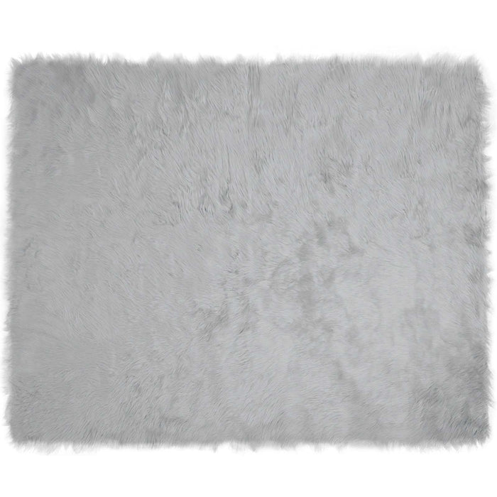 Covor din Lână Faux Tafalla Gri 200 x 280 cm Poliester - WALTI WALTI