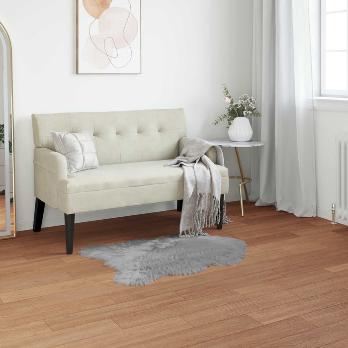 Covor din Lână Faux Tafalla Gri 50 x 80 cm Poliester - WALTI WALTI