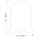 Covor din Lână Faux Tafalla Roz 50 x 80 cm Poliester - WALTI WALTI
