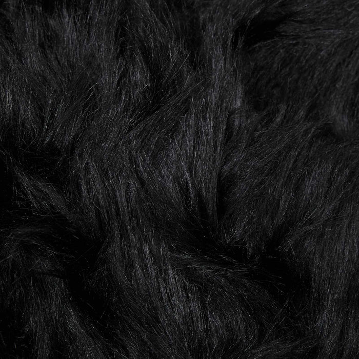Covor din Lână Faux Tafalla Negru 80 x 120 cm Poliester - WALTI WALTI