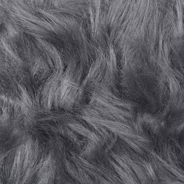 Covor din Lână Faux Tafalla Antracit 240 x 340 cm Poliester - WALTI WALTI