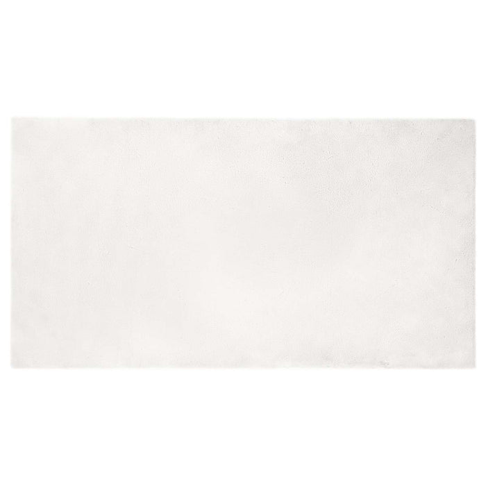Covor din Blană Faux de Iepure Olite Alb 80 x 150 cm Poliester - WALTI WALTI