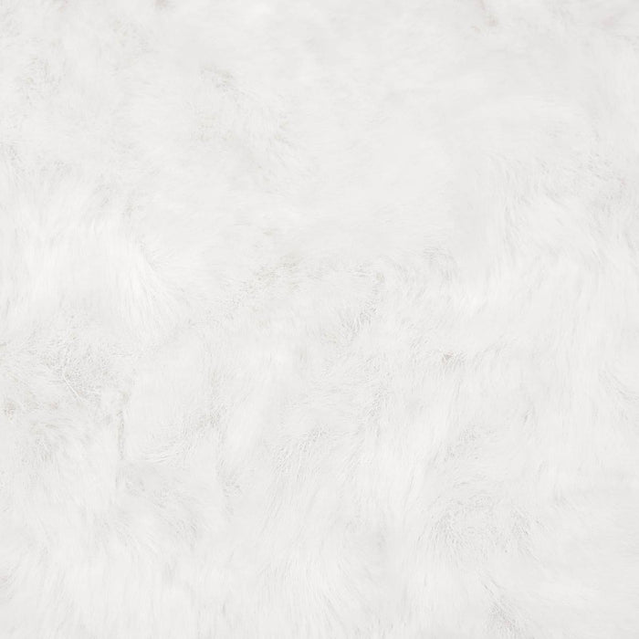 Covor din Blană Faux de Iepure Olite Alb 100 x 200 cm Poliester - WALTI WALTI