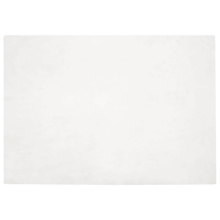 Covor din Blană Faux de Iepure Olite Alb 160 x 230 cm Poliester - WALTI WALTI