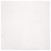 Covor din Blană Faux de Iepure Olite Alb 160 x 160 cm Poliester - WALTI WALTI